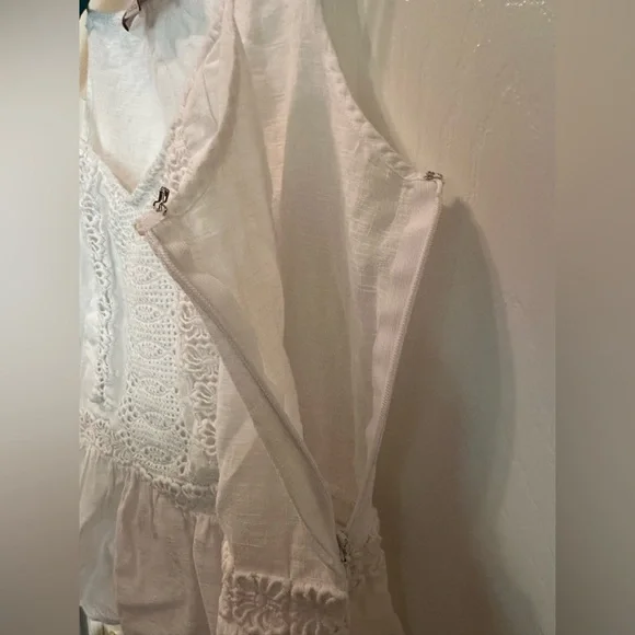 Loft bohemian crochet tank top - Picture 6 of 7